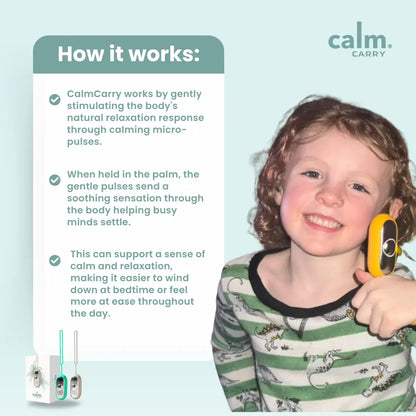 🌙 Portable Hand‑Held Microcurrent Relax Device 💆 Helps Ease Stress for More Restful Evenings