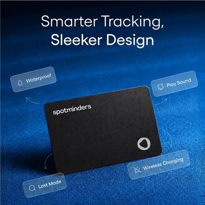Spotminders. Tracking Card