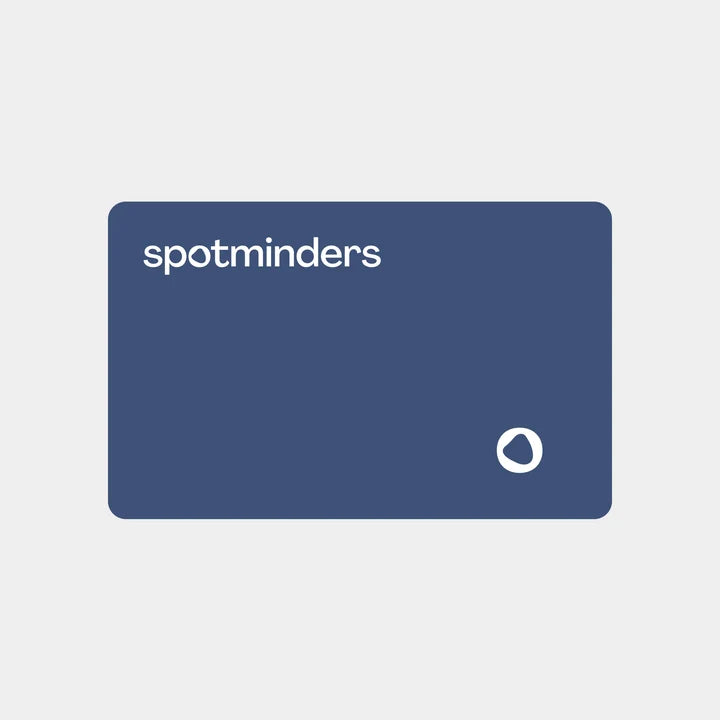 Spotminders. Tracking Card